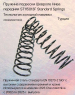 Пружина подвески Шевроле Нива передняя ST115013F Standard Springs