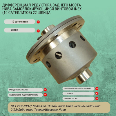 Дифференциалы ИНЭКС