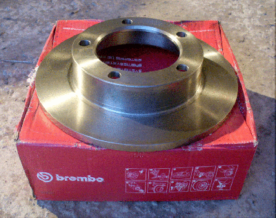 Диск тормозной передний Нива и Шевроле Нива BREMBO